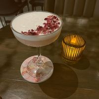 One of the most delicious cocktails ever..   at Shushu Haru  in Montreal