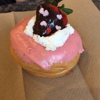 Strawberry Valentine at Revolution Doughnuts in Decatur