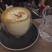 coconut milk chai and turmeric latte  at Nectar in Hong Kong Island