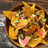 Jackfruit nachos at Nectar in Hong Kong Island