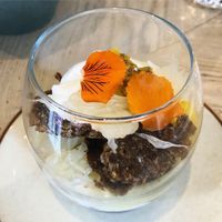 Coconut yoghurt parfait at Nectar in Hong Kong Island