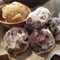 Apple beignets  at Nectar in Hong Kong Island