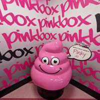 Mascot at Pinkbox Doughnuts in St George