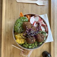 Falafel bowl  at Honest Bowl - Restaurant de Pokés & Buddha Bowls in Nice