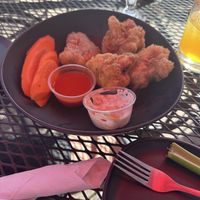 buffalo cauliflower wings  at Pig Minds Brewing in Machesney Park