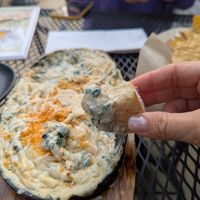 Artichoke dip at Pig Minds Brewing in Machesney Park