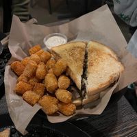 patty melt at Pig Minds Brewing in Machesney Park