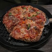 pepperoni pepper drop pizza at Pig Minds Brewing in Machesney Park