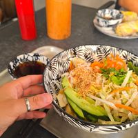 Mien tron with tofu at Tre Viet in Vienna