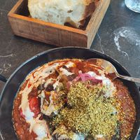 Vegan shakshuka at Furo in Salzburg