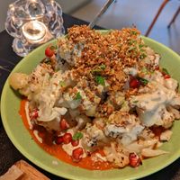 Roasted cauliflower at Furo in Salzburg