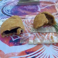 Insides of pies at The Purple Potato in Deland