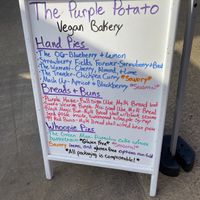 Today’s options  at The Purple Potato in Deland