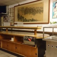 Le buffet (ici c'était le soir, il n'y a pas de plats exposés car ils ne servent apparemment pas le soir at Xiāng Lín SùShí 鄉林素食 in Taitung