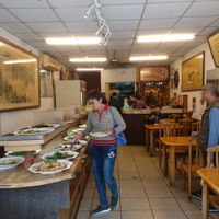 The buffet at Xiāng Lín SùShí 鄉林素食 in Taitung
