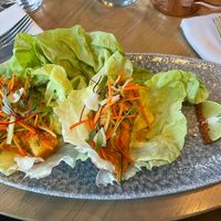 tofu lettuce wraps   at Earls Kitchen + Bar - Test Kitchen in Vancouver