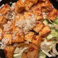 Spicy Tofu Bowl  at Teriyaki Madness in St George