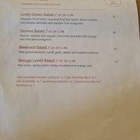 Menu Jan 2023 at Peekaboo Backyard Eatery in Kaitaia