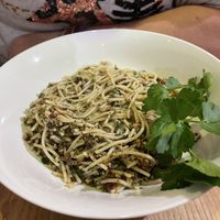 Vegan Spaghetti £12  at Holly Bush Inn in Kielder