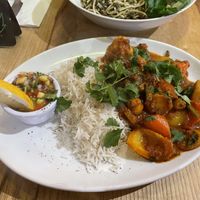 Vegan  Vegetable Masala Curry £13  at Holly Bush Inn in Kielder