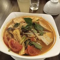 Thai noodle soup 🍜 mouth watering 😋 #Veganuary at Shala Vegan House in Da Nang