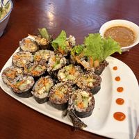 Veggie sushi  at Shala Vegan House in Da Nang