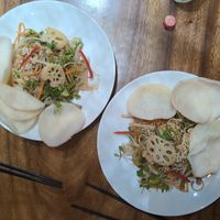 Special salad at Shala Vegan House in Da Nang