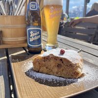 Vegan apfelstrudel!  at Kölner Haus in Serfaus