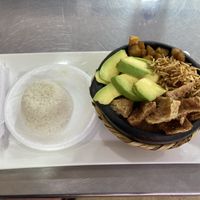 Cazuela de frijoles vegana  at La Tamalera Vegetariana in Medellin