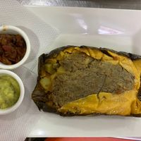 Tamales paisas vegana  at La Tamalera Vegetariana in Medellin