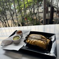   at La Tamalera Vegetariana in Medellin
