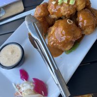 Thai elephant wings- a must!   at The Purple Elephant in Northport