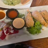 Vegan chicken wing app  at The Purple Elephant in Northport
