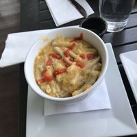 Mac and cheese   at The Purple Elephant in Northport