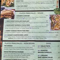 We split the Reuben and the eggplant. So yummy!   at The Purple Elephant in Northport