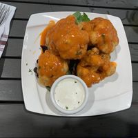 Buffalo cauliflower  at The Purple Elephant in Northport