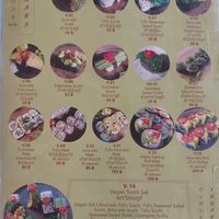 Menu at Chef's Kazoku in Pai