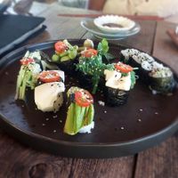 Vegan Sushi Set at Chef's Kazoku in Pai