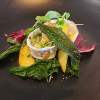 Butter nut tortellini, cavalo nero, walnut, truffle at Miss Amelie in Wodonga