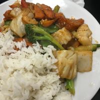 Vege Pork and Cashew - Rice added at Silver Gully in Yass