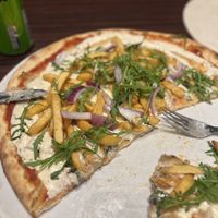 Vegan Pizza at Napoli 20/2/2024  at Pizzeria Napoli in Mjolby