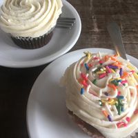 Vegan cupcakes   at The Doshi House Cafe in Houston