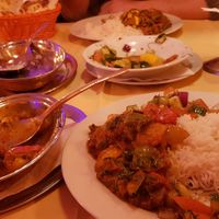 Yummy food at Restaurant Taj Mahal in Salzburg