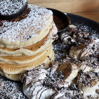 Banana split Pancakes   at VRÜH - All Day Breakfast in Dortmund