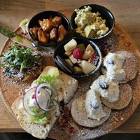 variety plate at VRÜH - All Day Breakfast in Dortmund