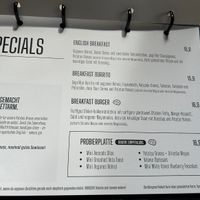 Menu  at VRÜH - All Day Breakfast in Dortmund