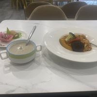 Risotto, soup and ice desserts only 300 NTD!  at VGest in New Taipei City