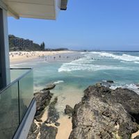 Views  at Currumbin SLSC in Currumbin