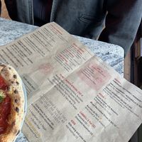Menu (swap for vegan cheese on any pizza)  at Pizzarova in Bristol