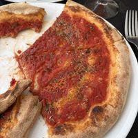 Marinara pizza   at La Terrazza - Pza La Virgen in Valencia